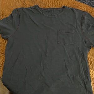 John Varvatos Charcoal Short Sleeve Tee